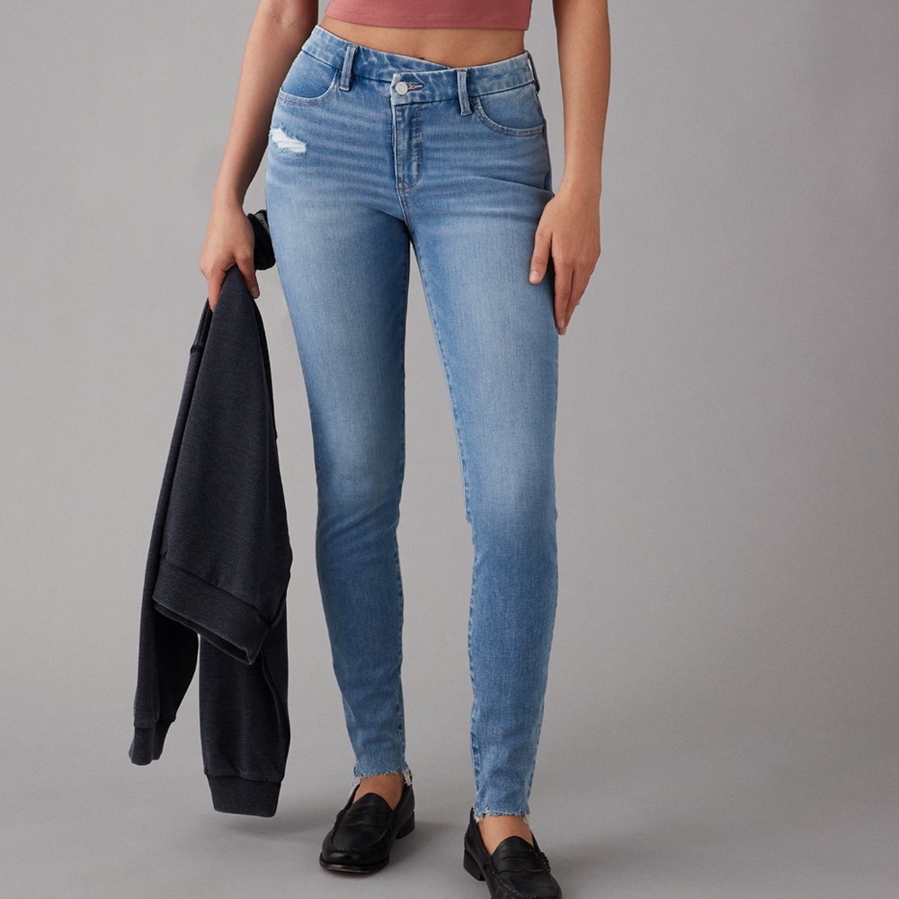 AE | Dreamy High Waist Curve Love Jeggings | 00 | NWOT